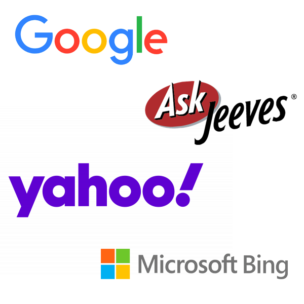 Website Search Engine Optimisation in Microsoft Bing Google Yahoo AOL Ask Jeeves Duck Duck Go more...